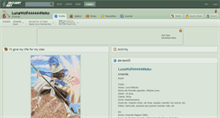 Desktop Screenshot of lunawolf444444neko.deviantart.com