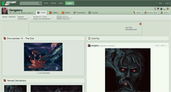 Desktop Screenshot of gengalery.deviantart.com