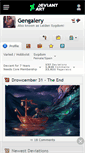 Mobile Screenshot of gengalery.deviantart.com