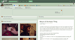 Desktop Screenshot of invadertanuki.deviantart.com