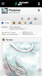 Mobile Screenshot of fireanne.deviantart.com