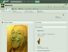 Tablet Screenshot of blazkovicz.deviantart.com