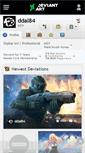Mobile Screenshot of ddal84.deviantart.com