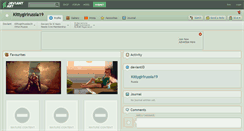 Desktop Screenshot of kittygirlrussia19.deviantart.com
