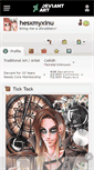 Mobile Screenshot of hesxmyxinu.deviantart.com