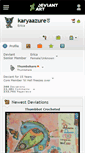 Mobile Screenshot of karyaazure.deviantart.com