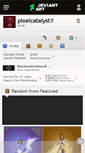 Mobile Screenshot of pixelcatalyst.deviantart.com