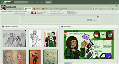 Desktop Screenshot of fuzzball17.deviantart.com