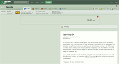Desktop Screenshot of baxelis.deviantart.com