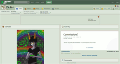 Desktop Screenshot of fie-2x4.deviantart.com