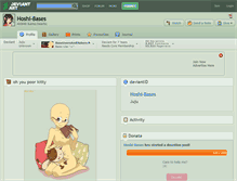 Tablet Screenshot of hoshi-bases.deviantart.com