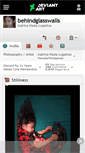 Mobile Screenshot of behindglasswalls.deviantart.com
