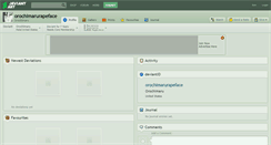 Desktop Screenshot of orochimarurapeface.deviantart.com
