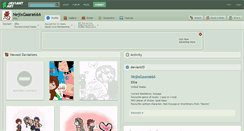 Desktop Screenshot of nejixgaara666.deviantart.com