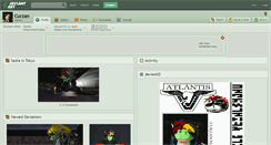 Desktop Screenshot of curzan.deviantart.com