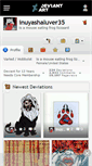 Mobile Screenshot of inuyashaluver35.deviantart.com