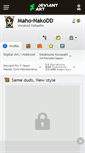 Mobile Screenshot of maho-nakodd.deviantart.com