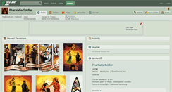 Desktop Screenshot of pharmafia-soldier.deviantart.com