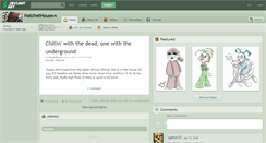 Desktop Screenshot of hatchethouse.deviantart.com