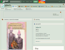 Tablet Screenshot of heltsu74.deviantart.com