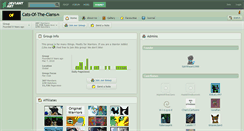 Desktop Screenshot of cats-of-the-clans.deviantart.com