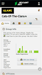 Mobile Screenshot of cats-of-the-clans.deviantart.com