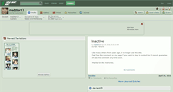Desktop Screenshot of madzter13.deviantart.com