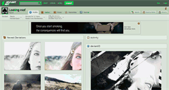 Desktop Screenshot of leaking-roof.deviantart.com