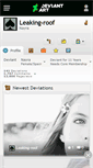 Mobile Screenshot of leaking-roof.deviantart.com