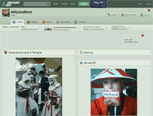 Tablet Screenshot of millyauditore.deviantart.com