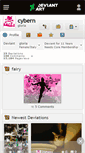 Mobile Screenshot of cybern.deviantart.com