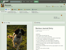 Tablet Screenshot of nicevenn.deviantart.com