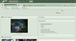 Desktop Screenshot of imperiummechanicus.deviantart.com