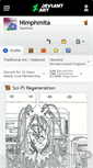 Mobile Screenshot of nimphmita.deviantart.com