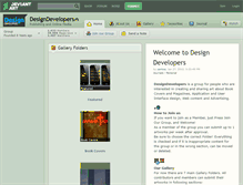 Tablet Screenshot of designdevelopers.deviantart.com