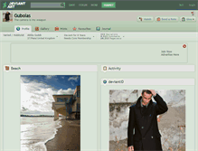Tablet Screenshot of gubolas.deviantart.com