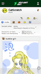 Mobile Screenshot of catscratch.deviantart.com