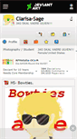 Mobile Screenshot of clarisa-sage.deviantart.com