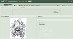 Desktop Screenshot of justincmgreen.deviantart.com
