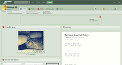 Desktop Screenshot of memeya-90.deviantart.com