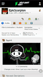 Mobile Screenshot of epicscorpion.deviantart.com