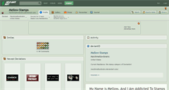 Desktop Screenshot of mellow-stamps.deviantart.com