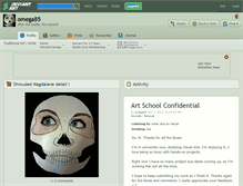 Tablet Screenshot of omega85.deviantart.com