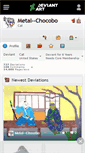 Mobile Screenshot of metal--chocobo.deviantart.com
