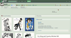 Desktop Screenshot of d-a-d-r.deviantart.com