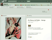 Tablet Screenshot of draw-it.deviantart.com