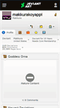 Mobile Screenshot of makkurakoyappi.deviantart.com