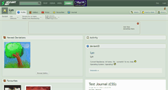 Desktop Screenshot of lyo.deviantart.com