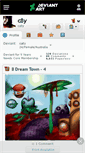 Mobile Screenshot of c8y.deviantart.com