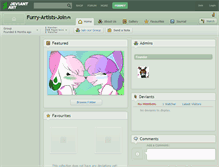 Tablet Screenshot of furry-artists-join.deviantart.com